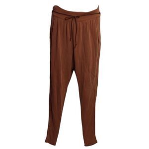 FREE PEOPLE rust color oversized baggy harem jogger‎ pants XS
